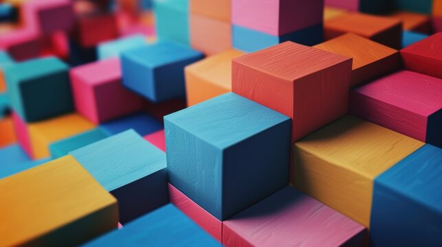 Geometric shape wallpaper