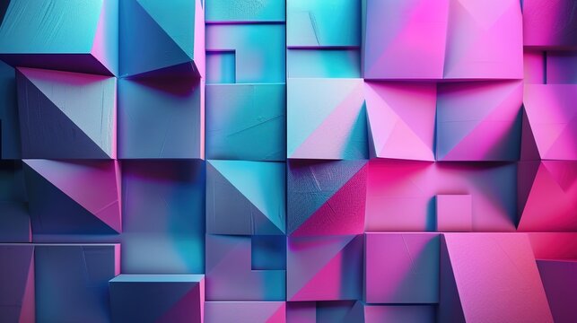 Geometric shape wallpaper