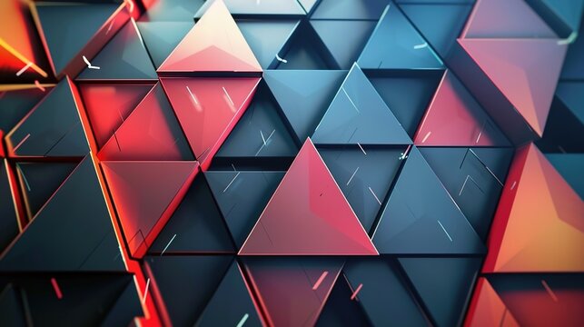 Geometric shape wallpaper