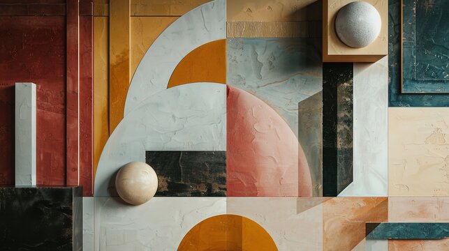 Geometric shape wallpaper