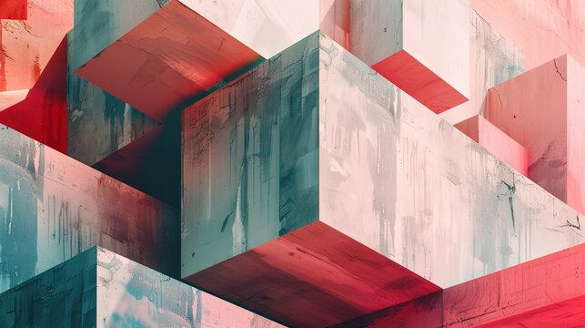 Geometric shape wallpaper