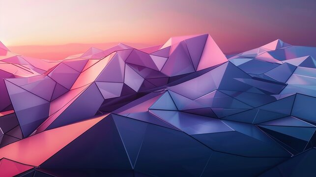 Geometric shape wallpaper
