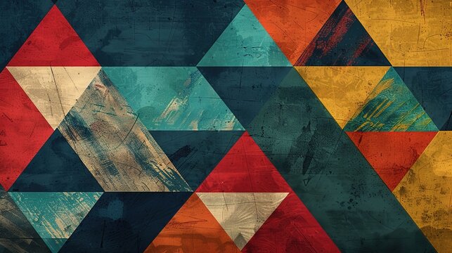 Geometric shape wallpaper