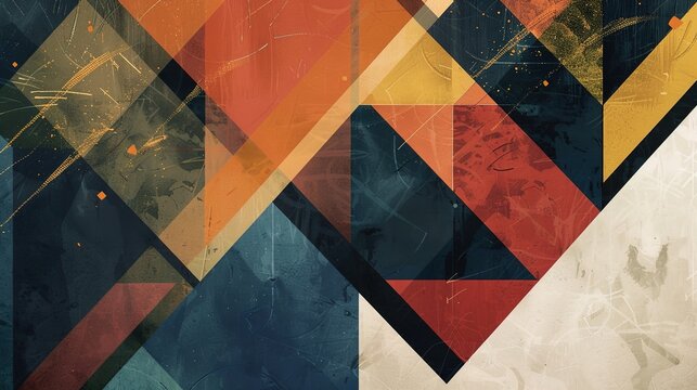 Geometric shape wallpaper