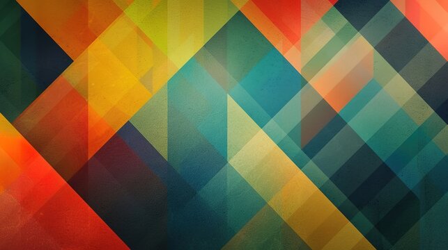 Geometric shape wallpaper