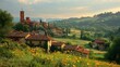 © TimelessClicks - A picturesque village in the countryside