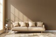 © zee - brown color living room background