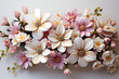 © Renuka - Flower Wreath isolated on transparent background.