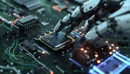Poster - Robotic Arm Interacting With Circuit Board