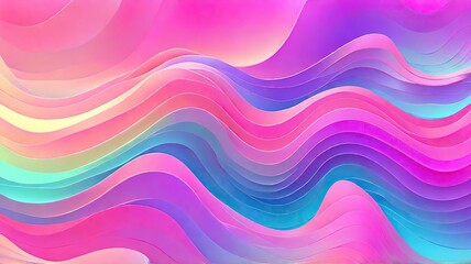 Wall Mural - abstract background with waves