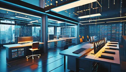 Wall Mural - office