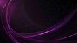 © hameed - Plexus background in shades of purple and black, designed with text space along the bottom edge