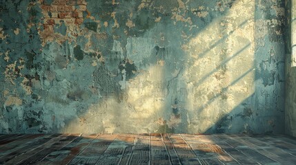 Poster - Textured wall with room for text