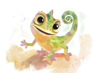 Poster - green frog