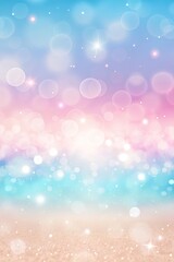 Wall Mural - Soft bokeh background in pastel colors.