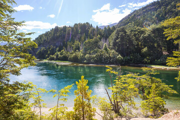 Canvas Print - Summer lake