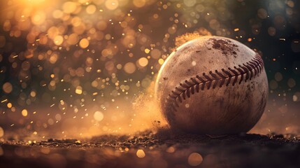 Baseball isolated on white with clipping path. 