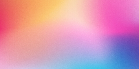 Poster - Color gradient background, abstract orange grain gradation texture, vector pink noise texture blur abstract background