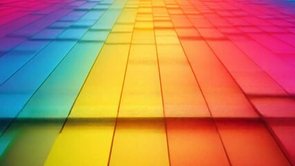 Canvas Print - Abstract colorful background, bright rainbow colors. 