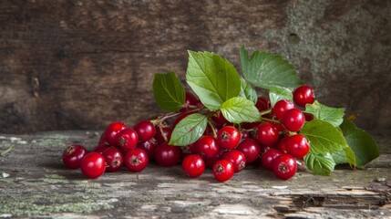 Poster - Bunch of wild lingonberries