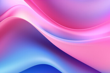 Wall Mural - Abstract waves shape glowing in ultraviolet spectrum. Background for banner, backdrop or texture