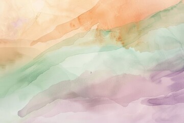 Wall Mural - Dive into abstract watercolor textures with colorful shapes for elegant designs. Perfect for banners, posters, invitations, or social media posts