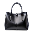 © tarakacraft - simple black leather women bag isolated