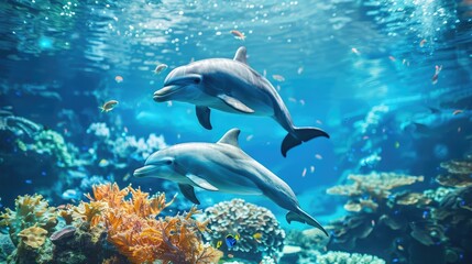 Canvas Print - dolphin