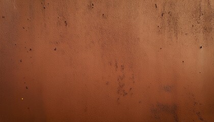 Wall Mural - clean minimalist brown rusty texture of the wall for background