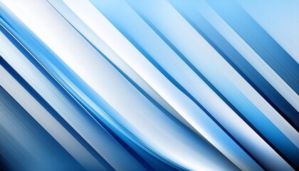 Wall Mural - blue and white blurred lines abstract background