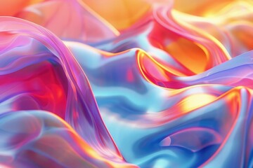 Aufkleber - Detailed image of vibrant fabric weave