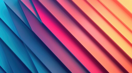 Poster - Close-up shot of colorful background with lines, great for illustrating concepts or creating visual interest