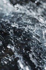 Aufkleber - A close-up shot of water with bubbles