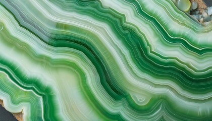 Wall Mural - intricate texture and natural swirls of a polished jade gemstone with varying shades of green and translucent streaks