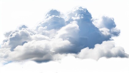 ethereal sky pure white cloudscape on a white or clear surface png transparent background