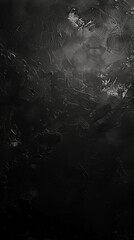 Poster - abstract black rough texture background