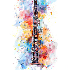 Wall Mural - Clarinet