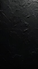 Poster - abstract black rough texture background