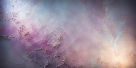 Wall Mural - A close-up of abstract swirling textures in purple and white