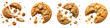 © PNG transparent - Crumbs cookie transparent background PNG file