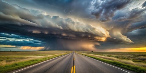 Canvas Print - road in the mountains