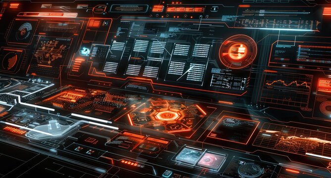 Abstract digital dot line particle data background connecting technology concept.