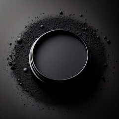 Wall Mural - 6 1. Matte Black - A rich, deep black shade with a flat finish t