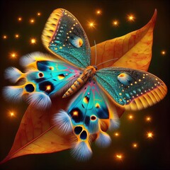 Wall Mural - 47 112. Madagascar comet butterfly - a Malagasy species with com