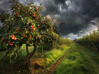 Bountiful Harvest: The Fruitful Orchard of Altes Land in Germany