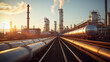 © Nittaya - Photos of Industry pipeline transport petrochemical.