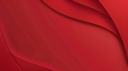 Sticker - Solid Red Flat Background