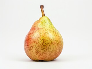 Captivating Portrait of Pyrus communis: The Fresh European Pear in Studio Setting