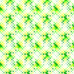 Aufkleber - Seamless diagonal square pattern background - colorful abstract geometrical vector design with squares