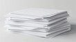 © Igbal - A stack of white paper on a neutral background for work tasks.